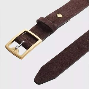 Rag & Bone Brown Suede Belt